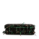 Chanel CC Quilted Boucle Tweed Robot Charm Wallet On Chain