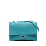Chanel CC Quilted Calfskin Double Flap