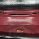 Chanel CC Quilted Calfskin Round Moon Messenger Flap