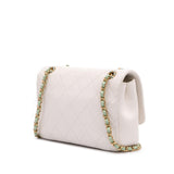 Chanel CC Quilted Calfskin Single Flap