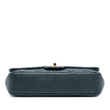 Chanel CC Quilted Calfskin Top Handle Bag