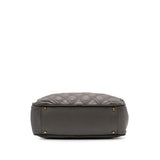 Chanel CC Quilted Calfskin Triptych Tote