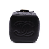 Chanel CC Quilted Calfskin Vanity Case with Chain