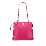 Chanel CC Quilted Caviar Chain Tote