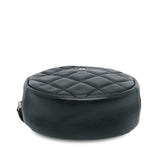 Chanel CC Quilted Caviar Round Clutch With Chain (SHG-jxh22e)