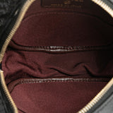 Chanel CC Quilted Caviar Round Clutch With Chain
