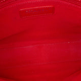 Chanel CC Quilted Crumpled Calfskin and Grosgrain Flap