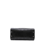 Chanel CC Quilted Crumpled Caviar Crave Tote