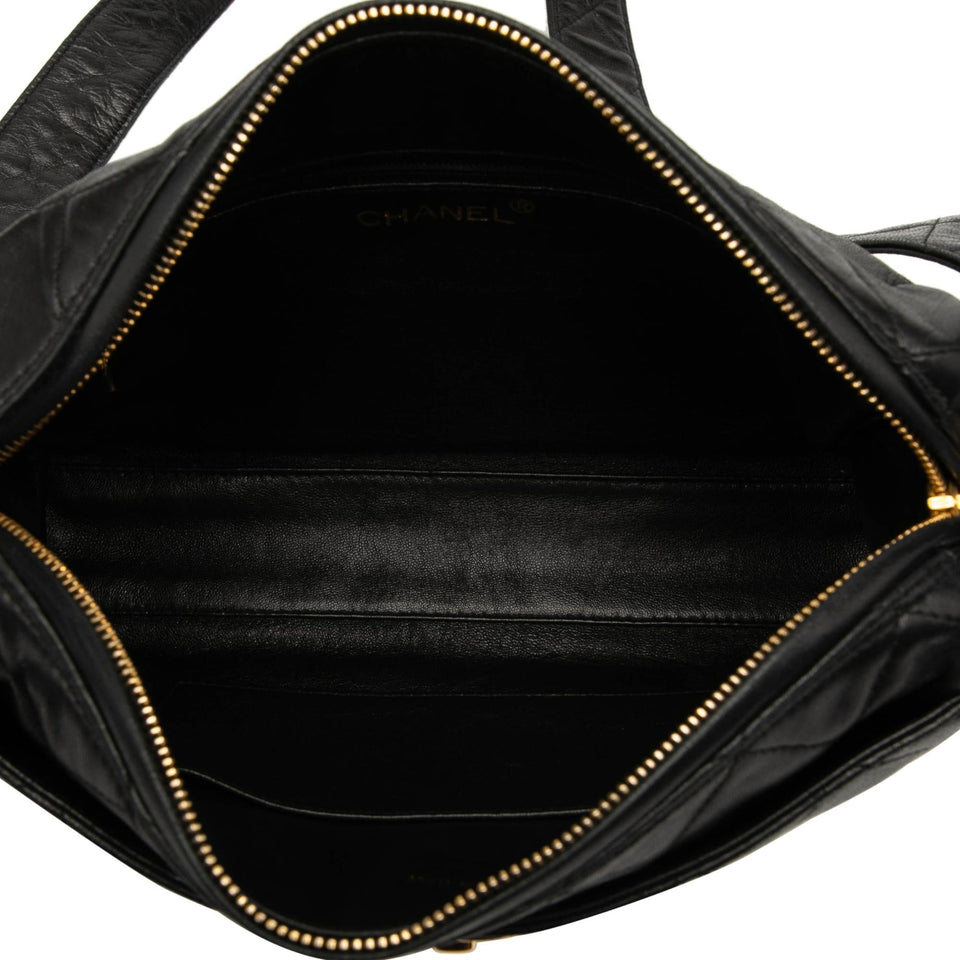 Chanel CC Quilted Lambskin Camera Bag