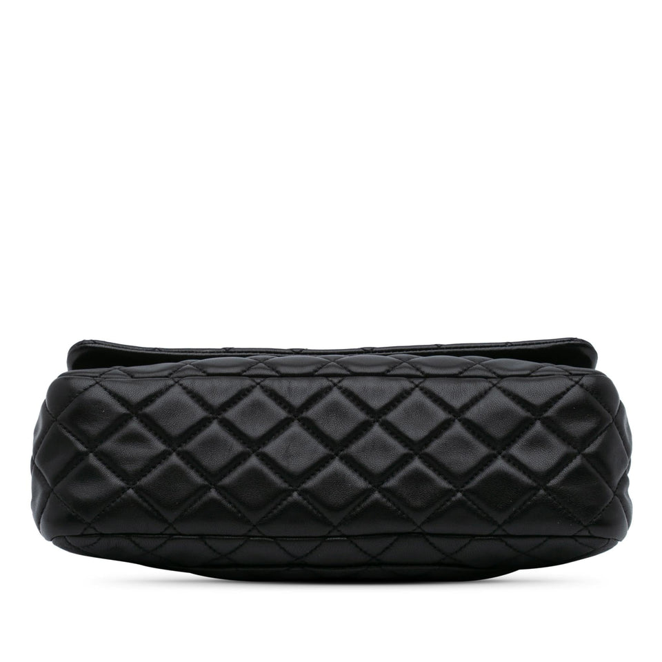 Chanel CC Quilted Lambskin Double Flap