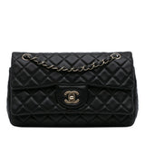 Chanel CC Quilted Lambskin Double Flap