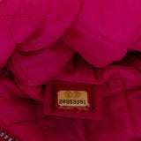 Chanel CC Quilted Lambskin Foldover Clutch