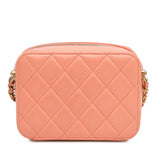 Chanel CC Quilted Lambskin Pearl Crush Camera Bag