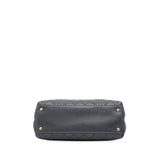 Chanel CC Quilted Lambskin Pin Tuck Tote