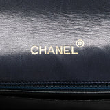 Chanel CC Quilted Lambskin Round Flap
