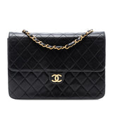 Chanel CC Quilted Lambskin Single Flap