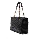 Chanel CC Quilted Lambskin Turnlock Tote