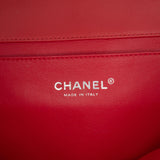Chanel CC Quilted Patent Clutch with Chain