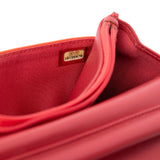 Chanel CC Quilted Patent Wallet On Chain