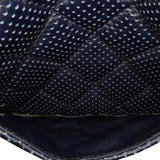 Chanel CC Quilted Perforated Lambskin Single Flap