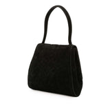 Chanel CC Quilted Velvet Flap