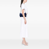 Chanel CC Satin Bow Clutch with Chain