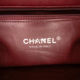 Chanel CC Stitched Calfskin Chain Flap