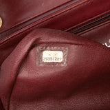 Chanel CC Stitched Calfskin Chain Flap