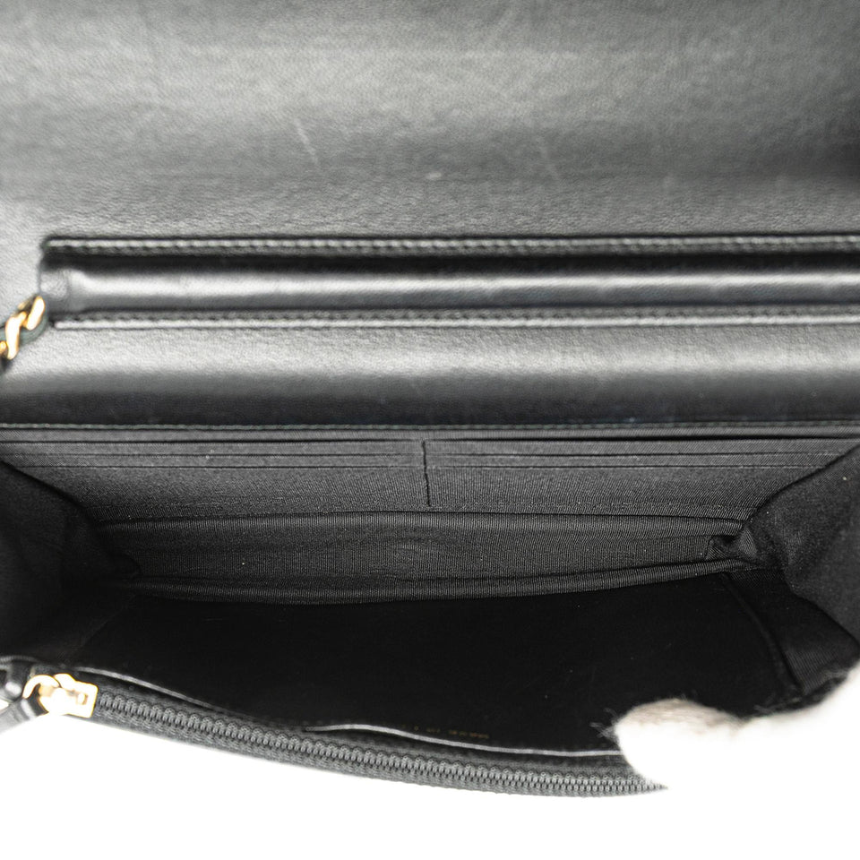Chanel CC Studded Lambskin Wallet on Chain