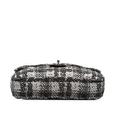 Chanel CC Tweed Print Nylon Single Flap