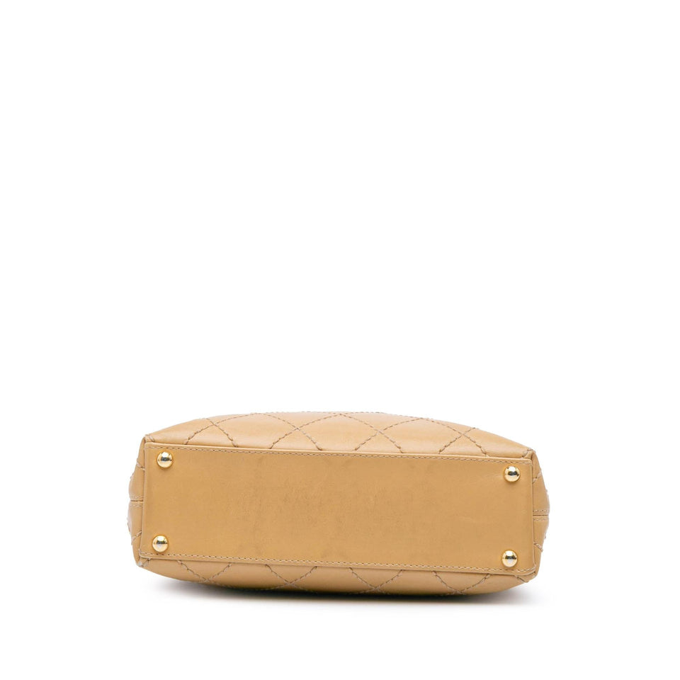 Chanel CC Wild Stitch Calfskin Handbag