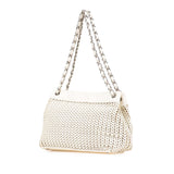 Chanel CC Woven Caviar Shoulder Bag