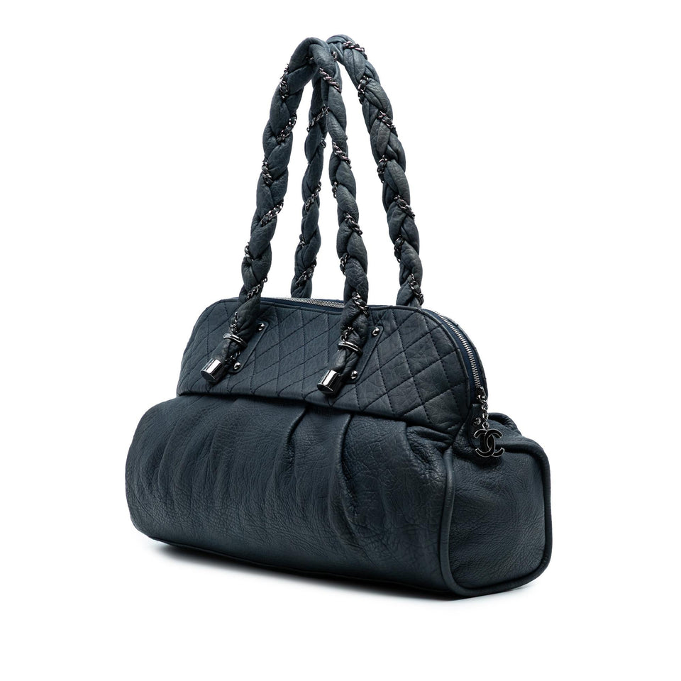 Chanel Calfskin Lady Braid Shoulder Bag