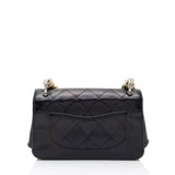 Chanel Calfskin Straight Line Mini Flap Bag