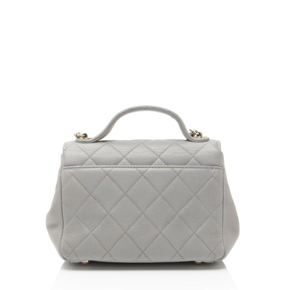 Chanel Caviar Leather Business Affinity Small Flap Bag