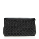 Chanel Caviar Leather CC Frame Clutch (SHF-sS7xNc)