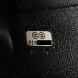 Chanel Caviar Leather CC Frame Clutch (SHF-sS7xNc)