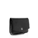 Chanel Caviar Leather CC Wallet on Chain