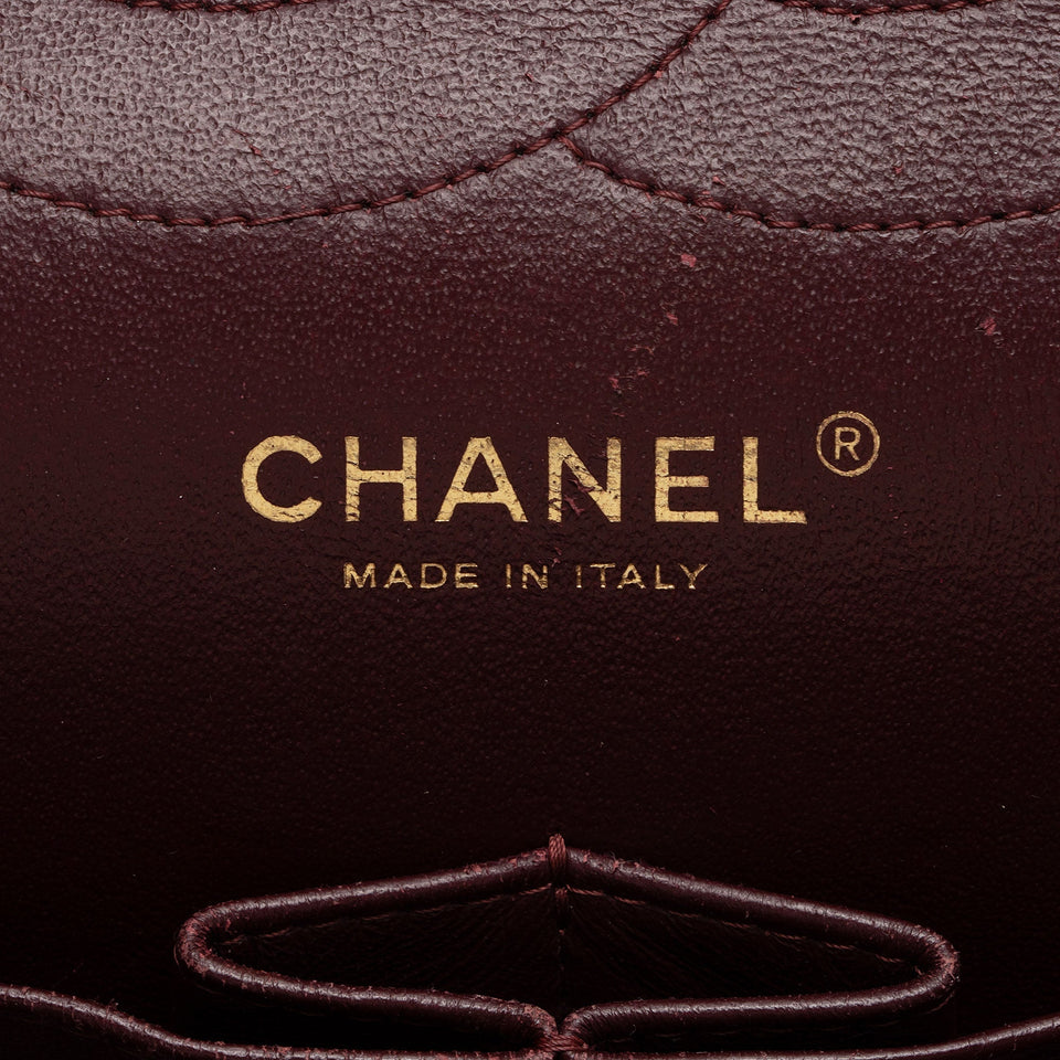 Chanel Caviar Leather Classic Jumbo Double Flap Bag (SHF-xAxzXd)