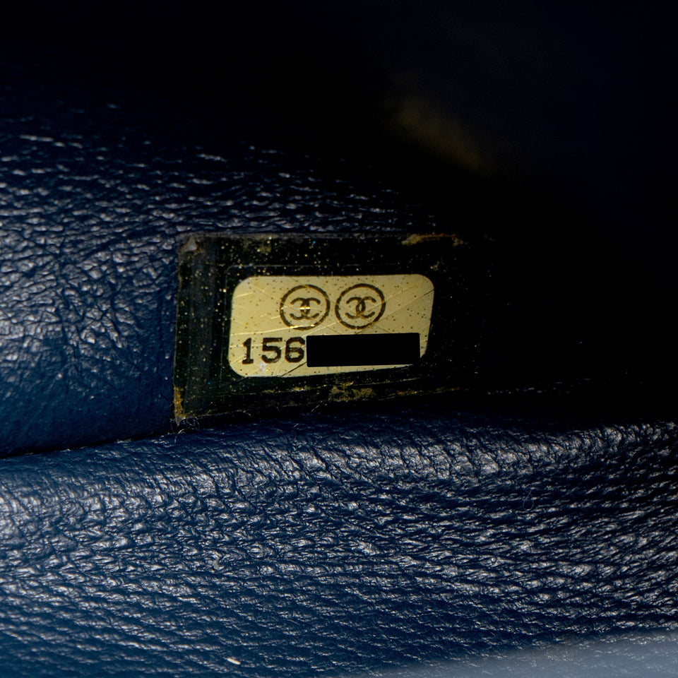 Chanel Caviar Leather Classic Jumbo Double Flap Bag