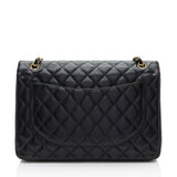 Chanel Caviar Leather Classic Maxi Double Flap Bag