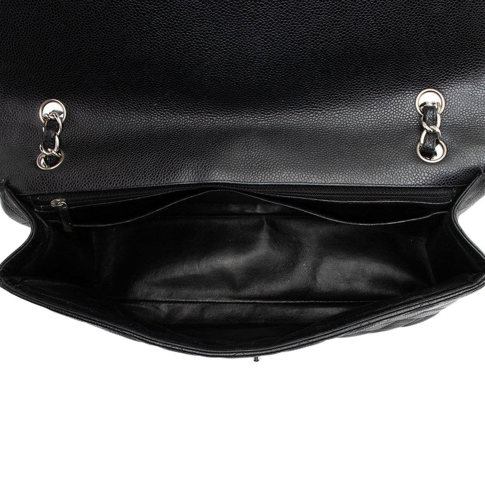 Chanel Caviar Leather Classic Maxi Single Flap Bag