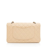 Chanel Caviar Leather Classic Medium Double Flap Bag (SHF-XFQF4l)