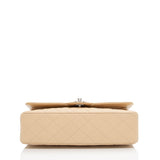 Chanel Caviar Leather Classic Medium Double Flap Bag (SHF-XFQF4l)