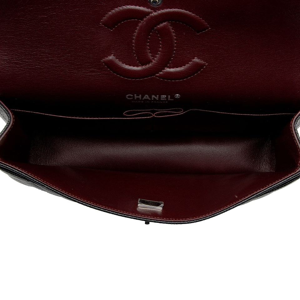 Chanel Caviar Leather Classic Medium Double Flap Bag (SHF-Xtaxo5)