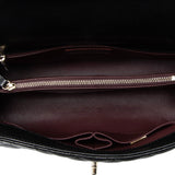 Chanel Caviar Leather Coco Top Handle Small Flap Bag