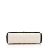 Chanel Caviar Leather Grosgrain CC Top Handle