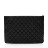 Chanel Caviar Leather Large O-Case
