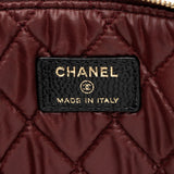 Chanel Caviar Leather Large O-Case