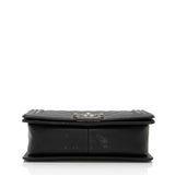 Chanel Caviar Leather Old Medium Boy Bag